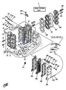 60FEO-60FETO drawing CYLINDER--CRANKCASE