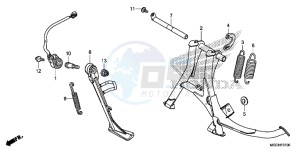 CB1100CAH UK - (E) drawing STAND