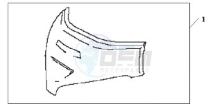 GL18009 Europe Direct - (ED) drawing CHROME GARNISH,SC