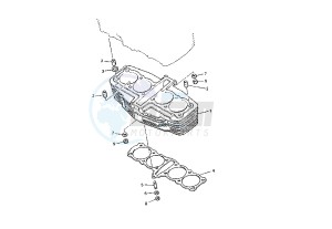 XJR 1300 drawing CYLINDER