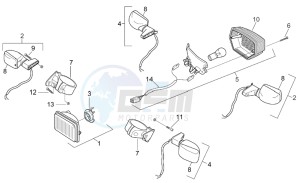 RX 50 racing 2003 drawing Lights