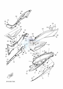 CZD250-A  (BFR1) drawing STAND & FOOTREST 2