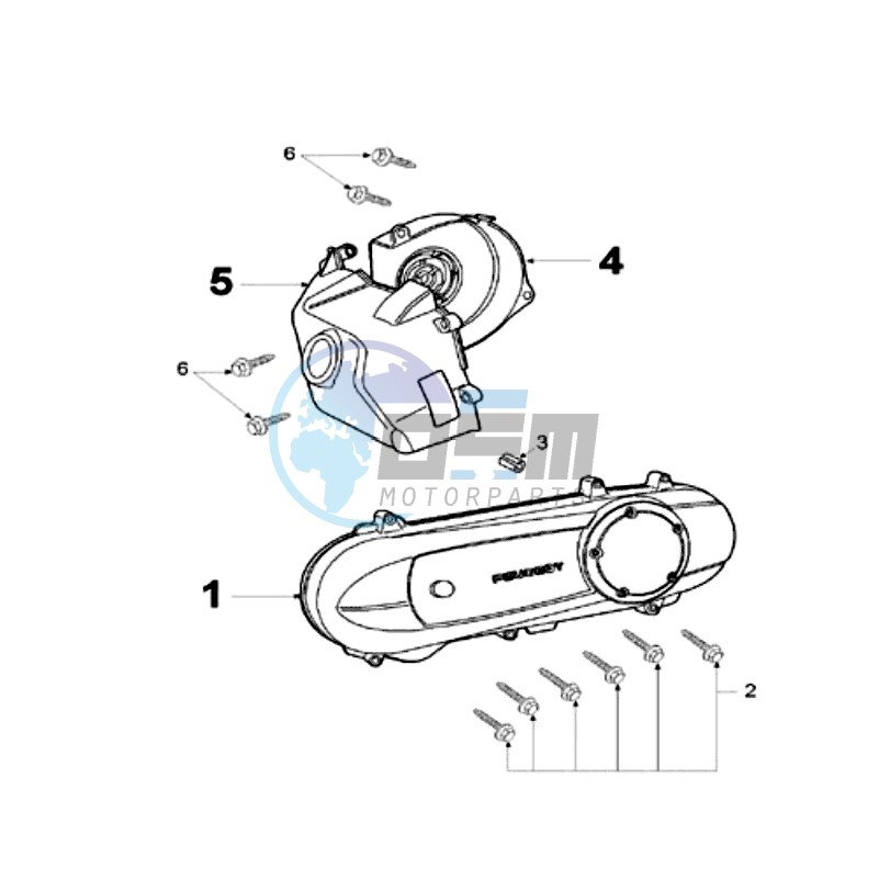 CRANKCASE COVER