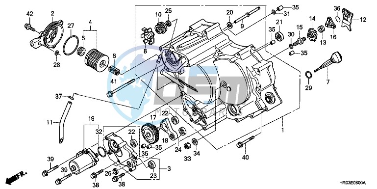 FRONT CRANKCASE COVER