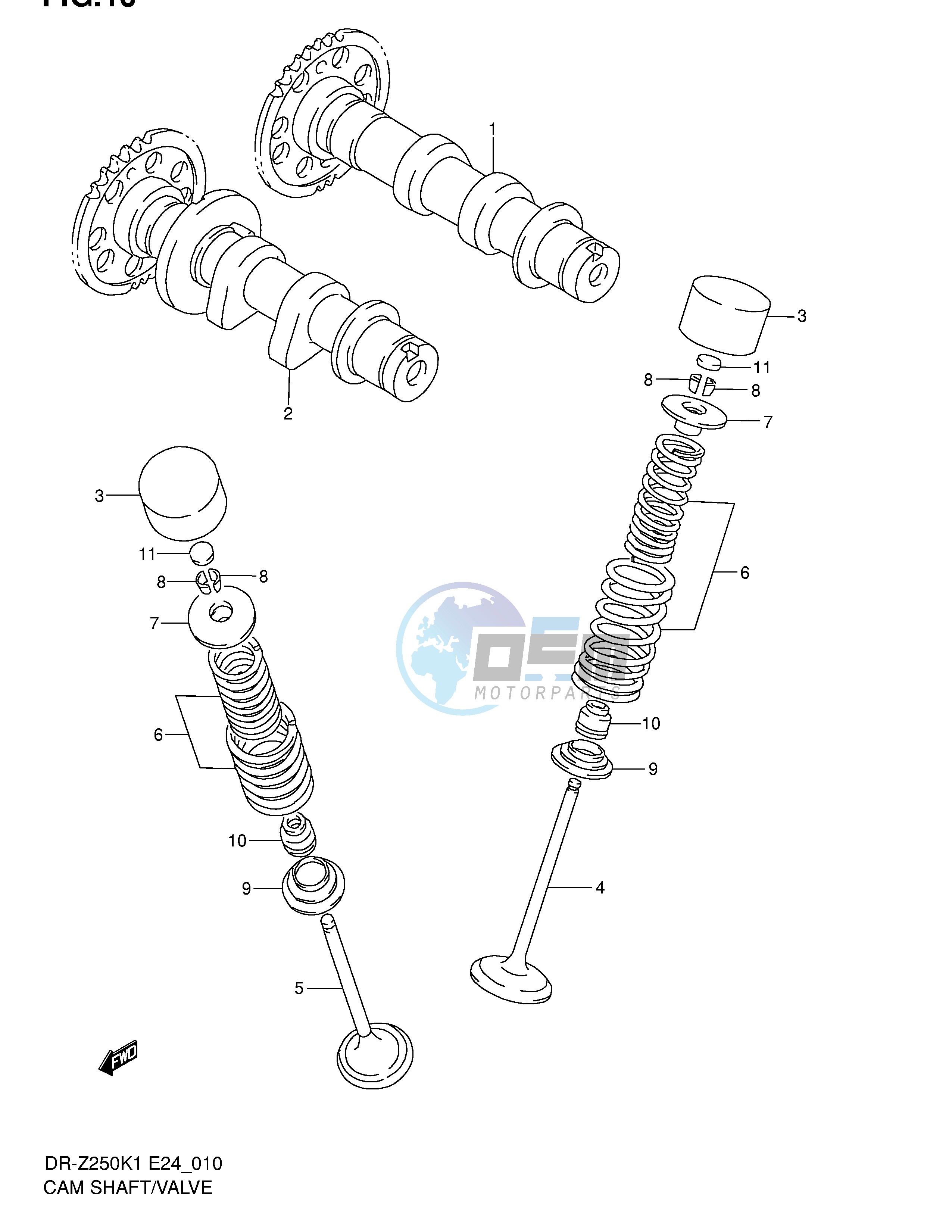 CAM SHAFT VALVE