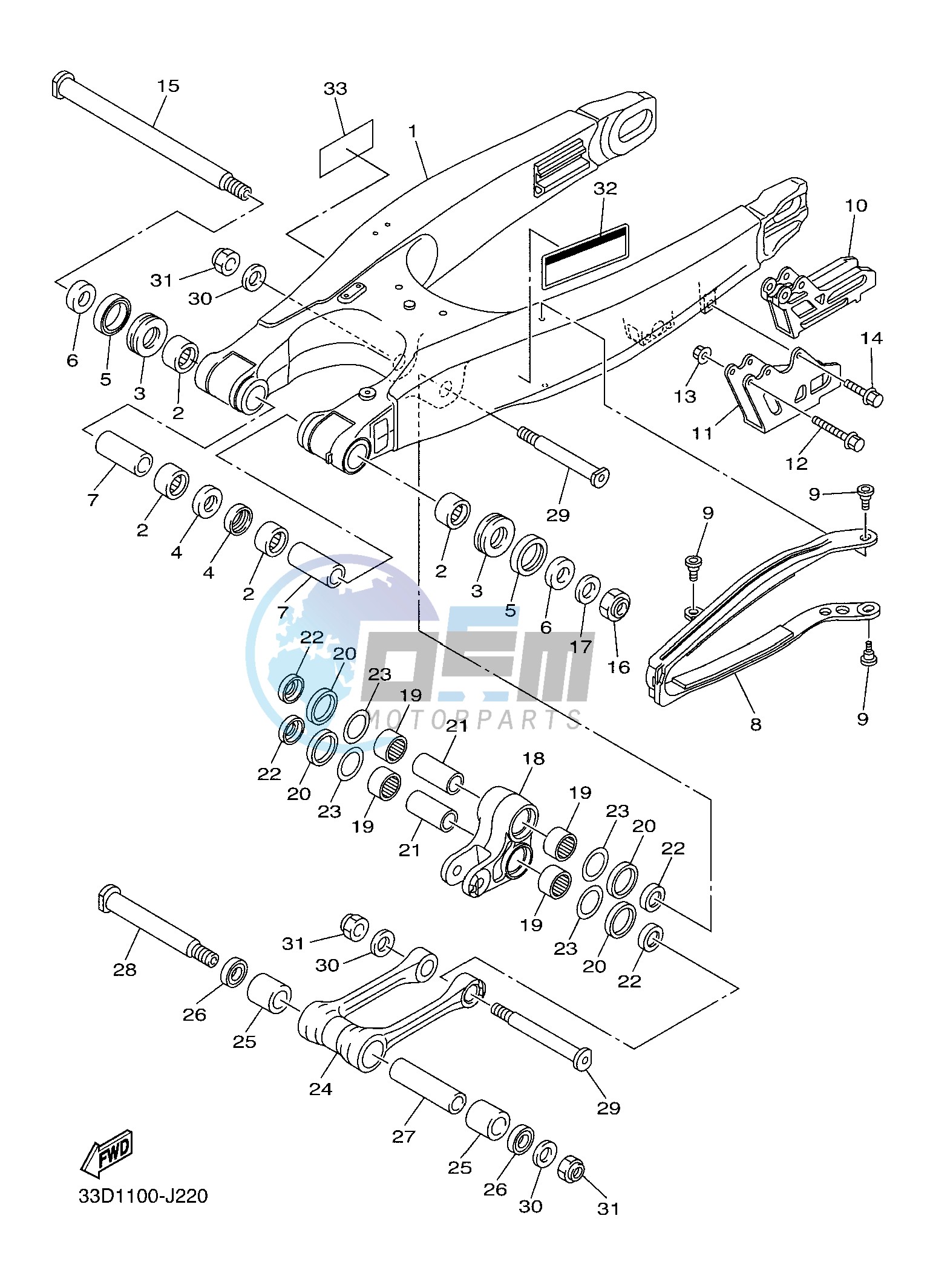 REAR ARM