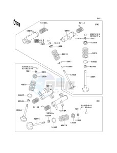 VN 900 D[VULCAN 900 CLASSIC LT] (6F-9F) D8F drawing VALVE-- S- -