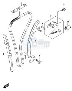 GSX-S125 drawing CAM CHAIN