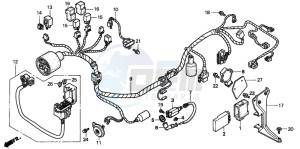 FES250 FORESIGHT drawing WIRE HARNESS