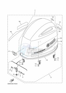 F150FET drawing FAIRING-UPPER