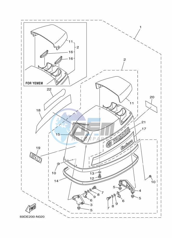 TOP-COWLING