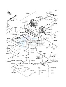 KVF750 4x4 KVF750A6F EU GB drawing Carburetor