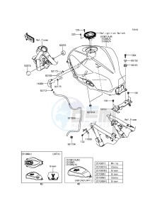 NINJA_300 EX300AFF XX (EU ME A(FRICA) drawing Fuel Tank