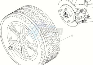 CT800S drawing REAR WHEEL