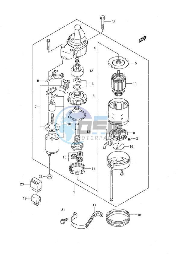 Starter Motor Electric Starter