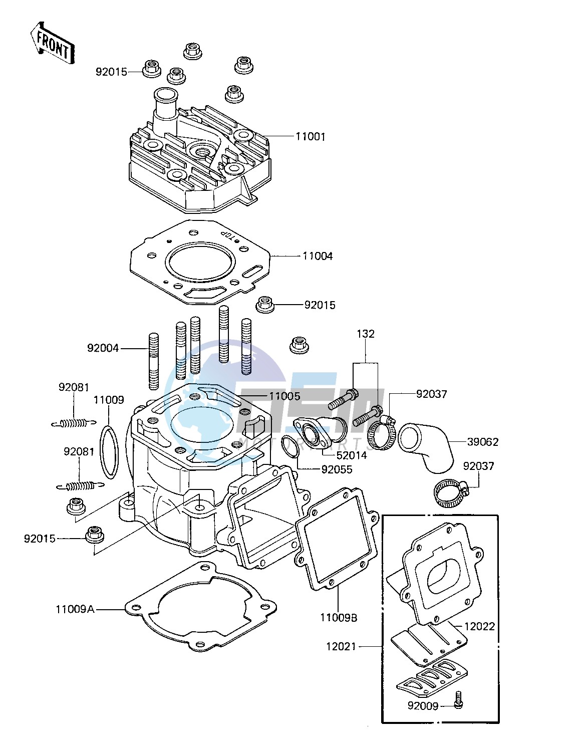 CYLINDER HEAD_CYLINDER_REED VALVE