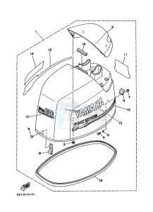 F40A drawing TOP-COWLING