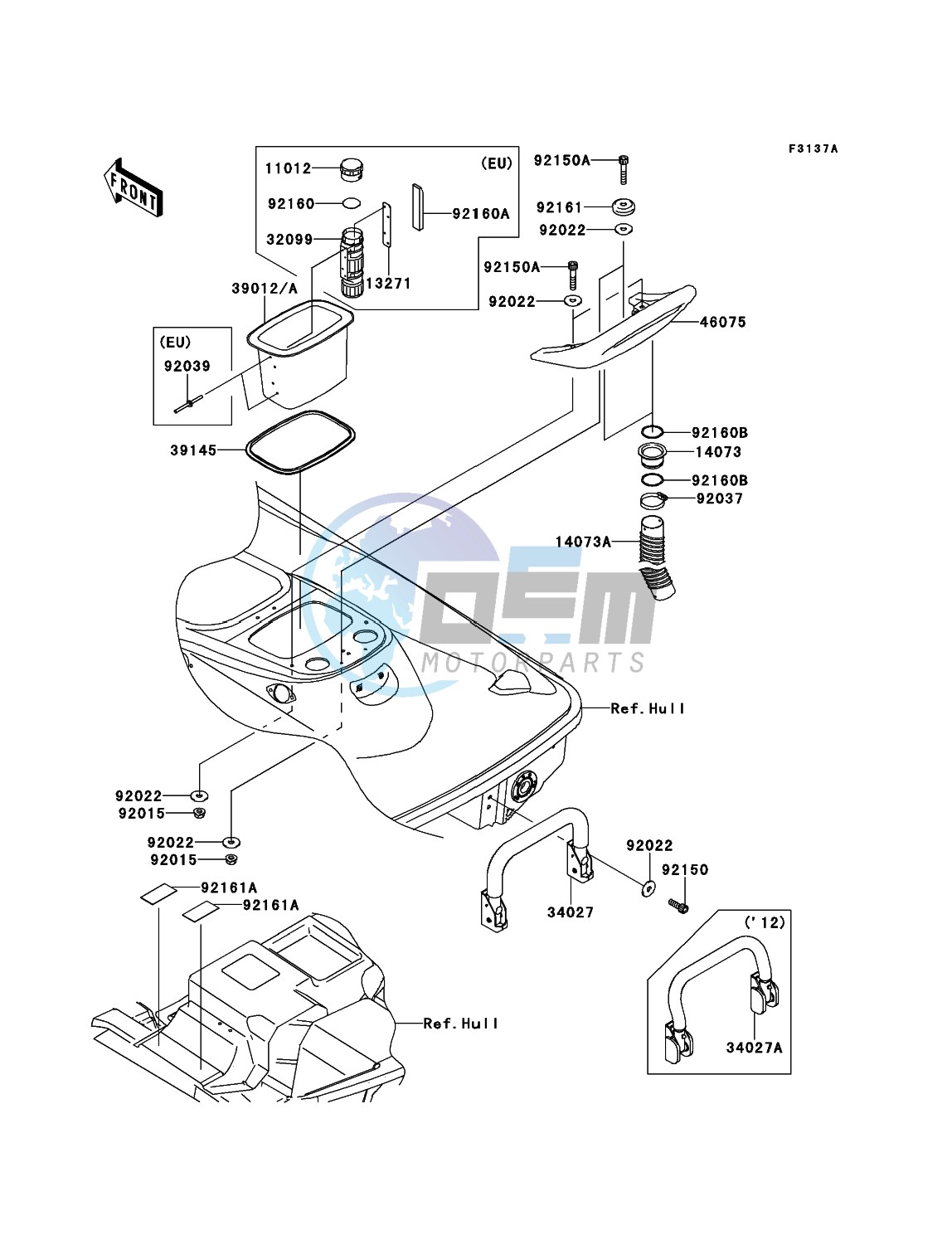 Hull Rear Fittings