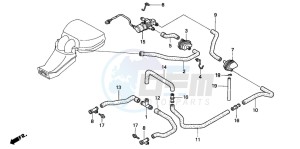 CBR600F drawing SOLENOID VALVE (CBR600FS/3S/T/3T/SET)