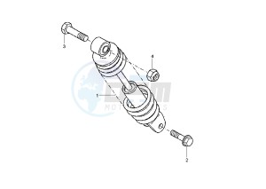 BW'S ORIGINAL 50 drawing REAR SHOCK ABSORBER