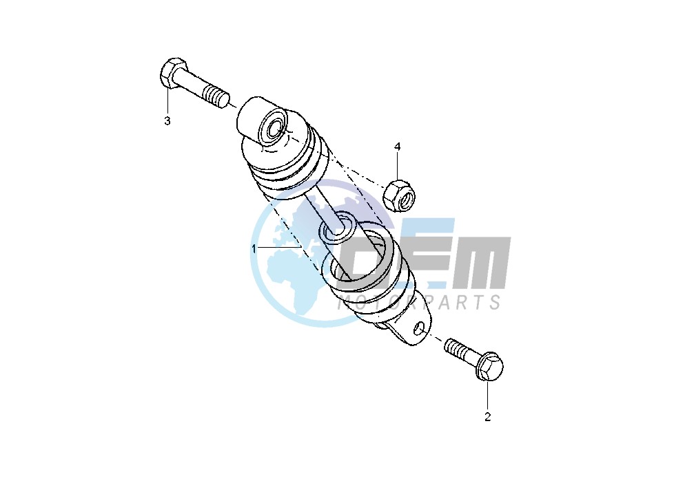 REAR SHOCK ABSORBER