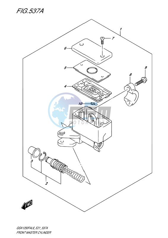 FRONT MASTER CYLINDER