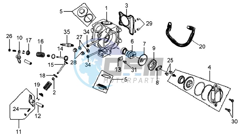 CYLINDER HEAD CPL