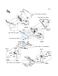 NINJA_ZX-6R ZX636C6F FR GB XX (EU ME A(FRICA) drawing Turn Signals