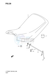 LT-F250 (E28-E33) drawing SEAT