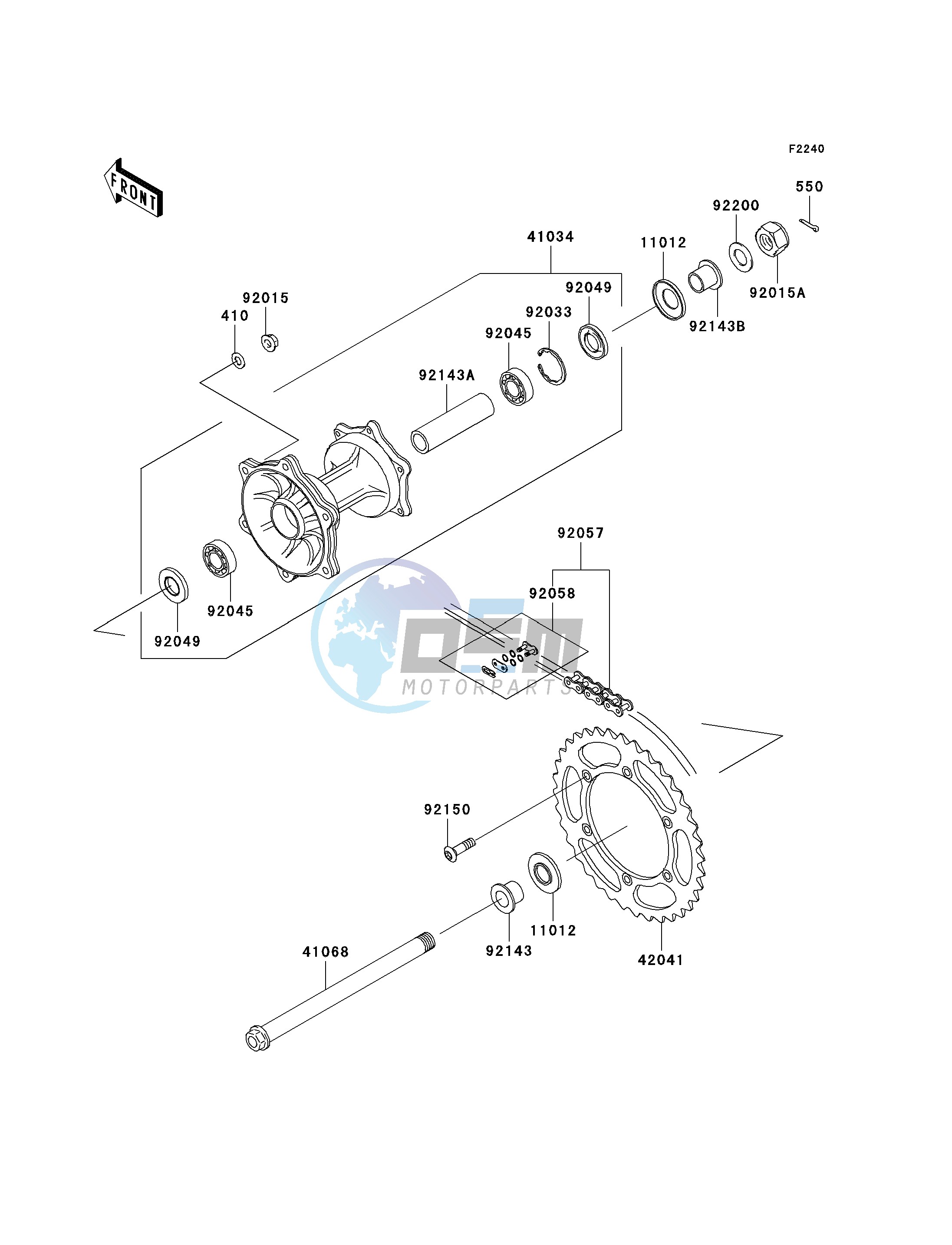 REAR HUB