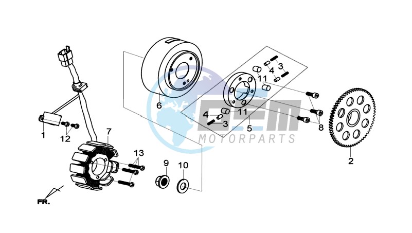 STARTER CLUTCH / GENERATOR