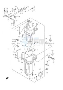 DF 60 drawing Fuel Vapor Separator