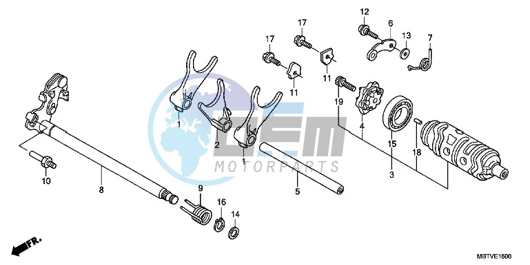 FRAME BODY (XL1000V)