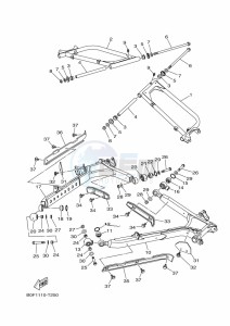 YXZ1000ETS YXZ1000ET (BASC) drawing REAR ARM