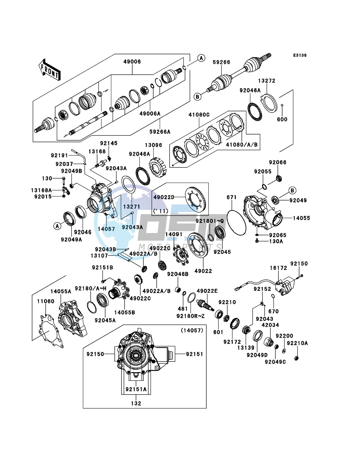 Drive Shaft-Front