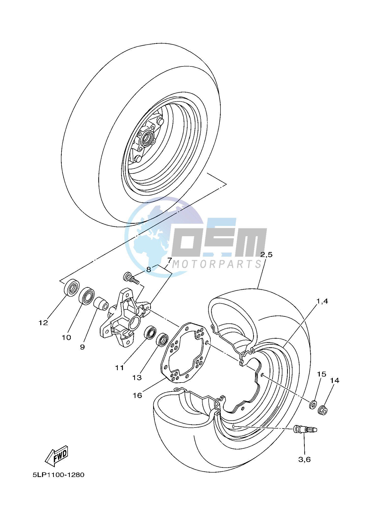 FRONT WHEEL