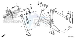 VFR1200XD Europe Direct - (ED) drawing STAND