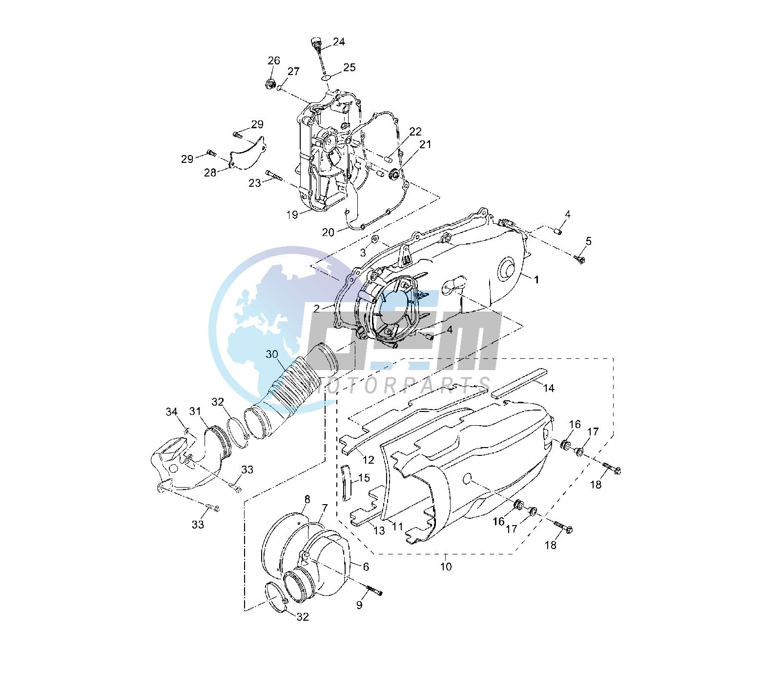 CRANKCASE COVER