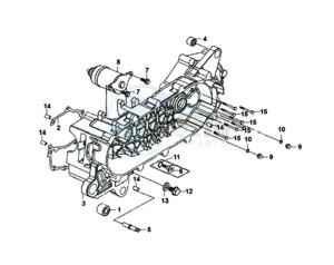 SYMPHONY SR 50 (L8) NL drawing CRANKCASE COVER LINKS