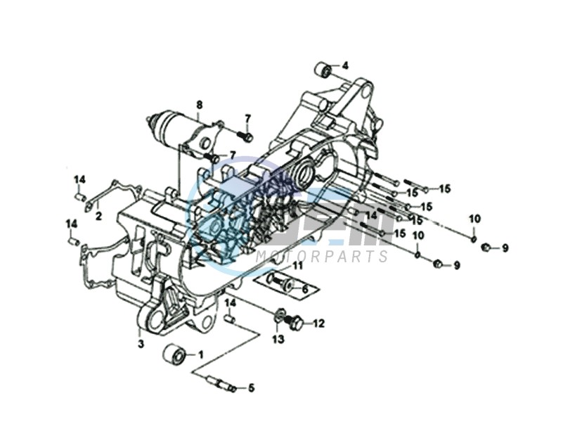 CRANKCASE COVER LINKS