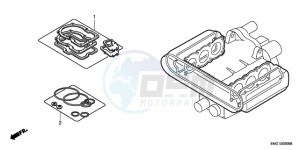 GL18009 SI / AB NAV - (SI / AB NAV) drawing GASKET KIT A