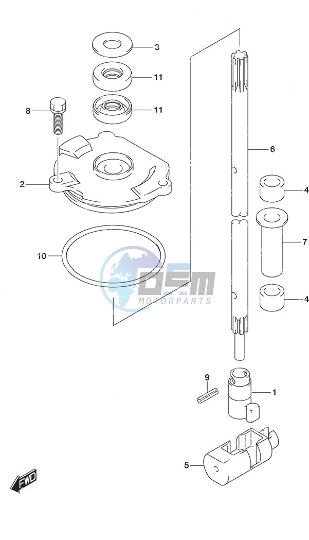 Shift Rod (C/R)