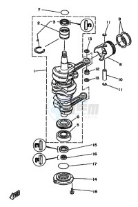 60FEO-60FETO drawing CRANKSHAFT--PISTON