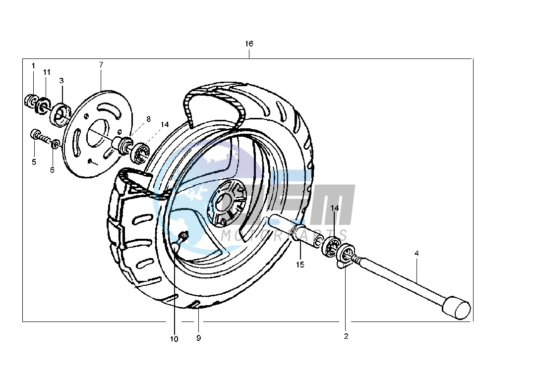 Front wheel