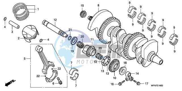 CRANKSHAFT/PISTON