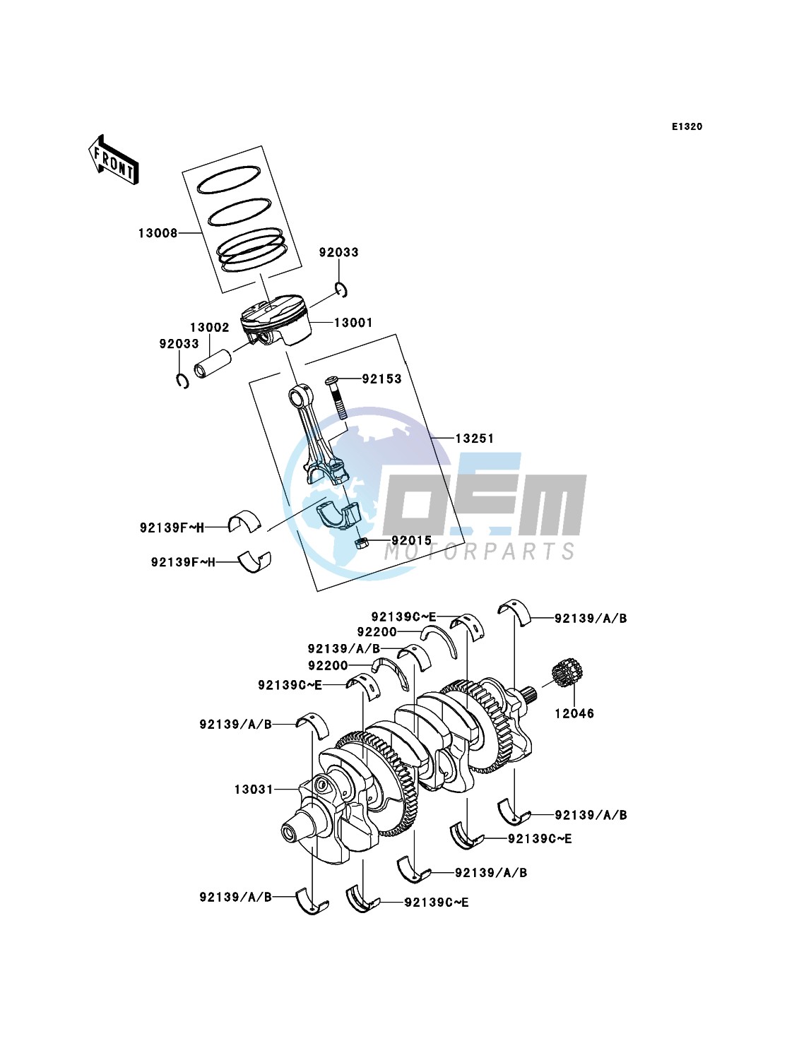 Crankshaft/Piston(s)