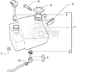 DNA 50 drawing Oil tank