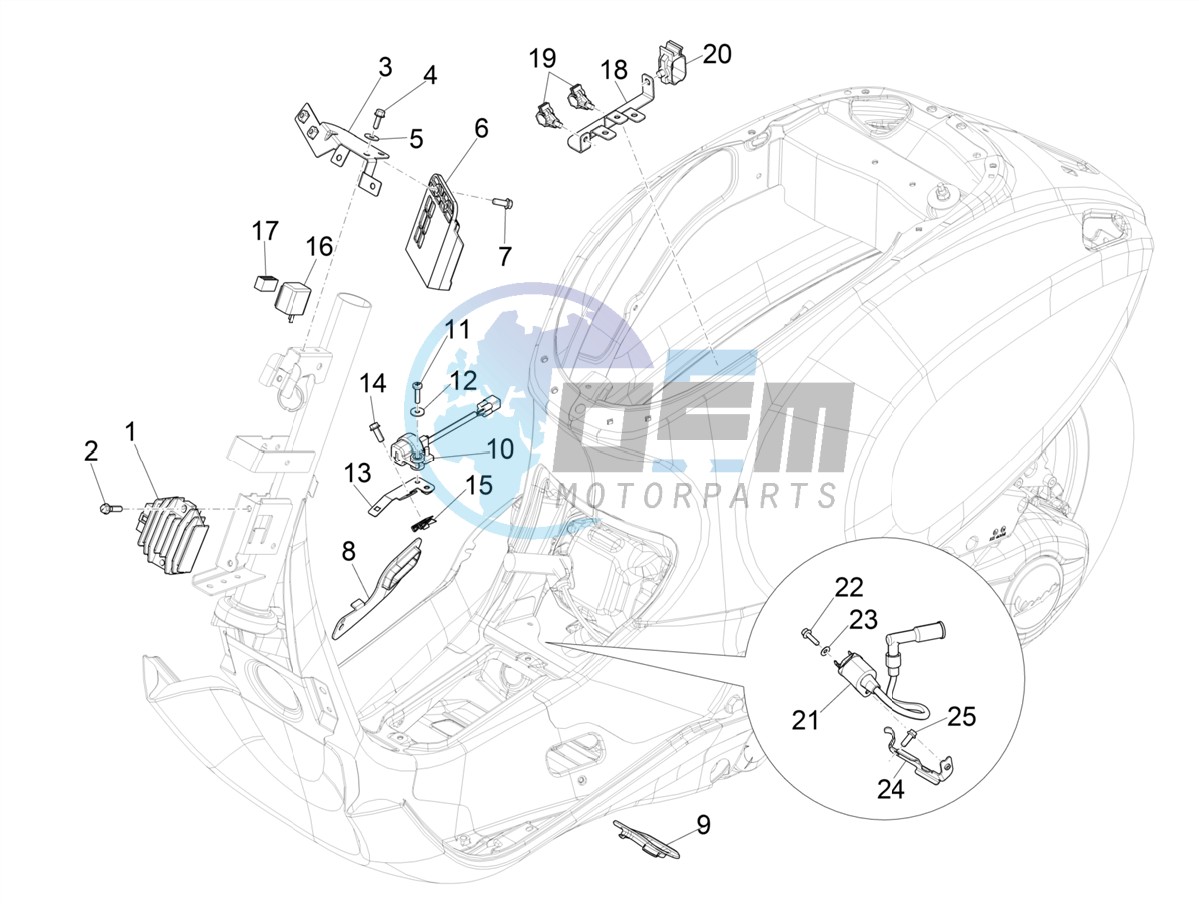 Voltage Regulators - Electronic Control Units (ecu) - H.T. Coil