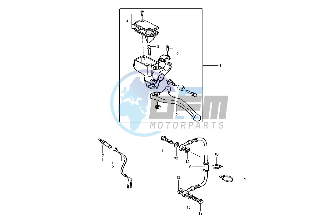 REAR MASTER CYLINDER