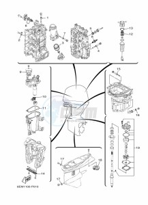 F115C drawing MAINTENANCE-PARTS